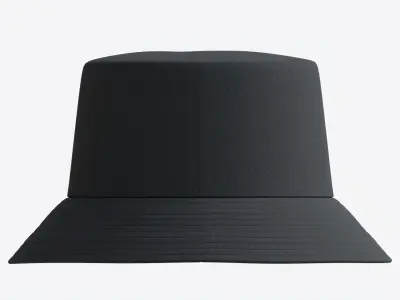 Bucket Hat Casual 02 3D model