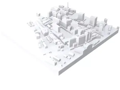 3D CITY PUZZY-11 3D print model