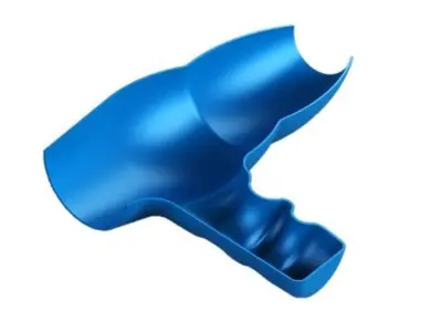 Hair Dryer Casing Free 3D model