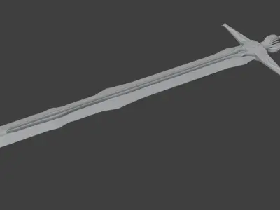 Viridian Shadowblade-3D Model 3D model