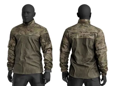  Arcteryx LEAF Sphinx Halfshell Combat Shirt Low-poly 3D model