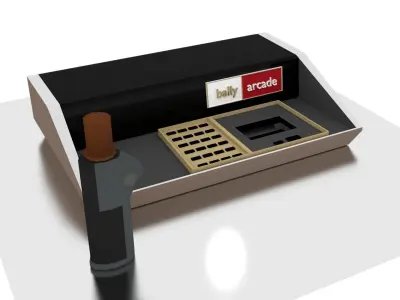 10 old consoles part 1 3D model