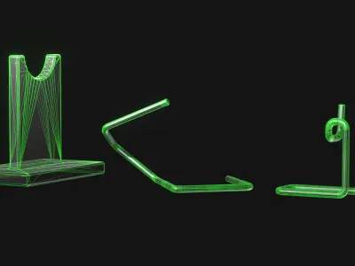 Gun Stands - Game Asset - PBR - Free Free low-poly 3D model