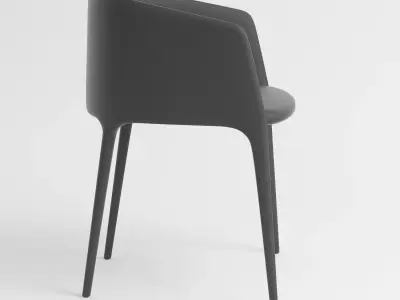 Achille Armchair Free 3D model