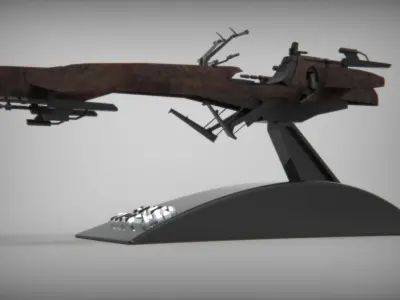 Barc Speeder - Clone Wars 3D print model