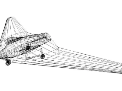 Drone - UAV Sentinel 3D model