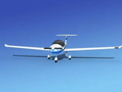 Daimond DA-20 Katana V17 3D model