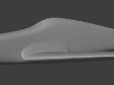 plane bf-109 3D model