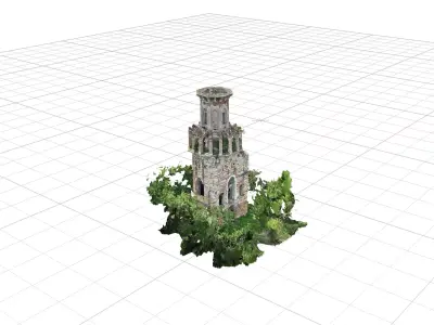 Teleki Castle - Drone Photogrammetry 3D model