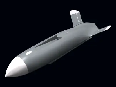 UCAV Molniya 3D model