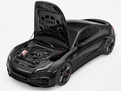 Generic Sport Coupe AR 2025 3D model