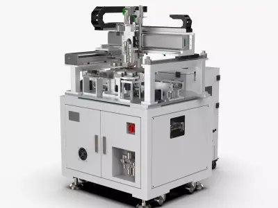 Automatic PCB Board Separator Machine 3D model