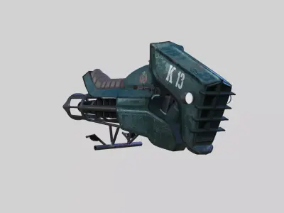 Underwater Scooter bike 3D model