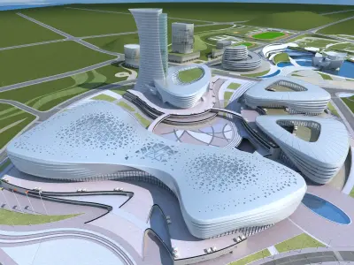 Shopping Mall 2 3D model