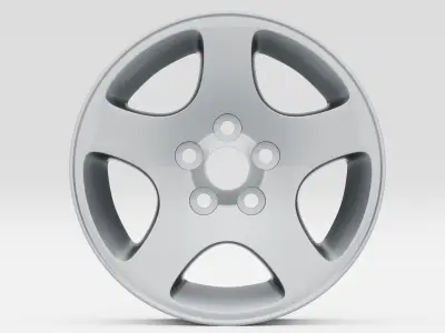 Audi S6 58707S Rim 3D model