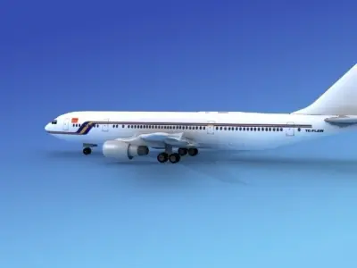 Airbus A300 Air Charter Intl 2 3D model