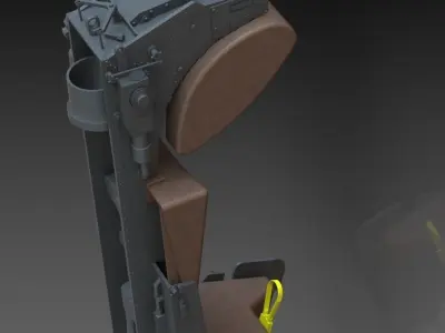 F4 Phantom Seat Martin Baker MK7 3D print model