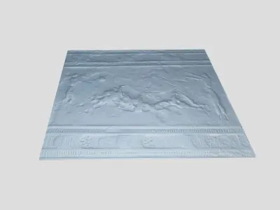 Minoic Art - Palace of Cnossos in Crete Low-poly 3D model