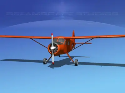 Dehaviland DH-2 Beaver US Army 1 3D model