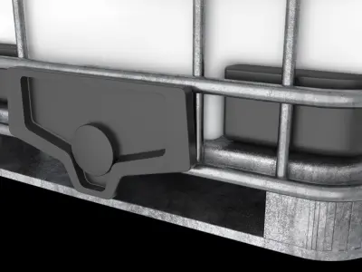 WEE Recycling Bins Plastic 3D model