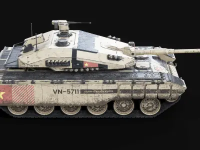 VN 5th generation Tank Z-319 3D model