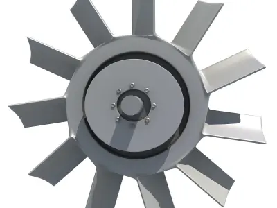 Model of Cooling Fan 3D model