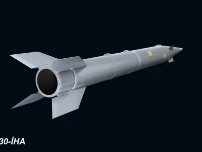 TRG-230 Family of guided missiles  3D model