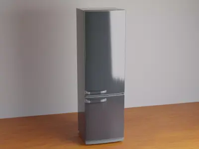Refrigerator Low-poly 3D model shop