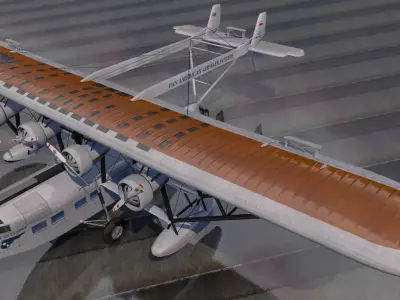 Sikorsky S-40 American Clipper 3D model