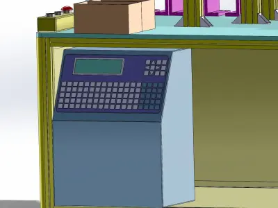 Sorting machine 3D model