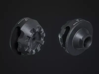 Strike Industries Cookie Cutter Low-poly 3D model