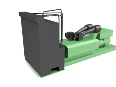 Diesel Generator 3D model purchase