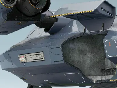 Support Spaceship 3D model