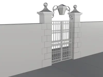 Iron Gate 3D model