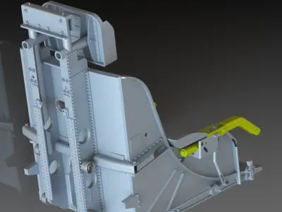 F86 Hight Definition Work Complete Cockpit STL FILES ONLY 3D print model