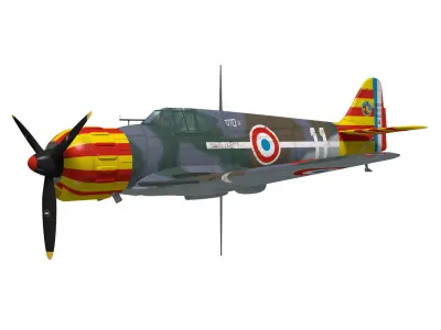 bloch MB152 3D model