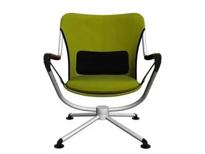 Office Chair Free 3D model 9