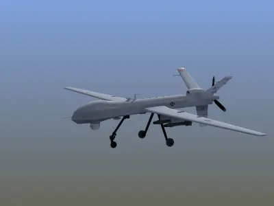 MQ-9 Reaper UAV 3D model