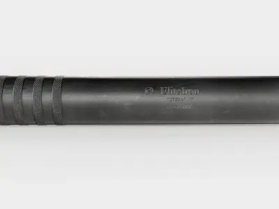 Elite Iron Alpha 50 cal Suppressor Low-poly 3D model