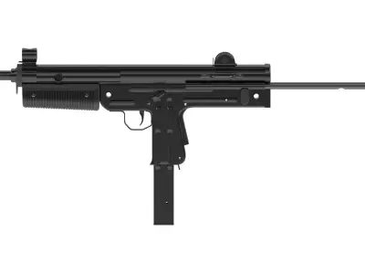 FMK-3 submachine gun 3D model