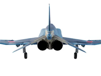 F4 Phantom II Fighter Jet 3D model