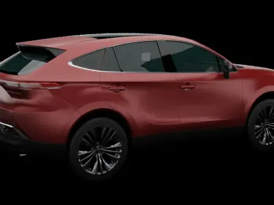 2020 Toyota Venza Low-poly 3D model