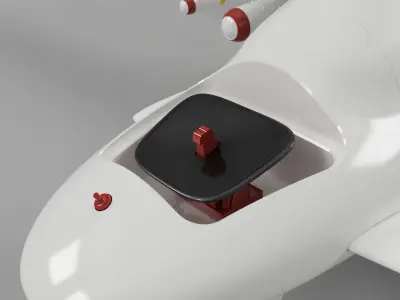 Bayraktar TB-2S Satellite HIGH QUALITY 3D PRINT MODEL 3D print model