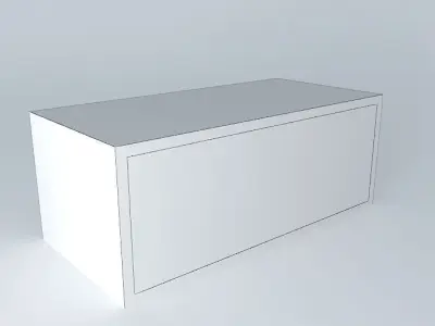 Chest of drawers DOORS HKOM2S 5 12 BRW Milano Oak 3D model