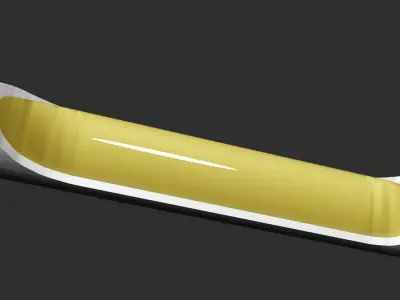 Dental tool Anesthesia Syringe Free low-poly 3D model