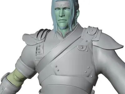 Warriors DengAi 3D model