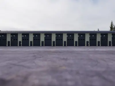 Warehouse Exterior 3D model 3D model