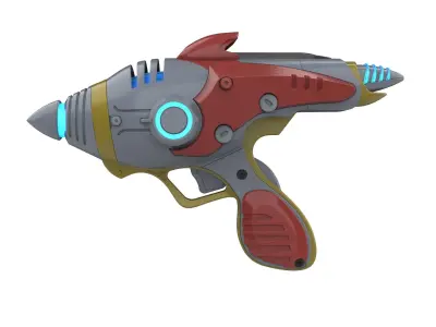 Alien Blaster - Fallout - Commercial - Printable model - STL 3D print model