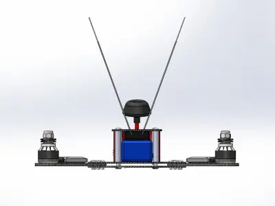 Quad Forward 3D model