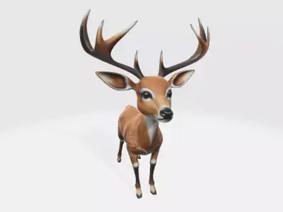 deeer 3D model